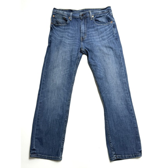 Levi's Other - Levi's 505 Mens Size 32x30 Straight Leg Medium Wash Denim Blue Jeans Cotton Flaw